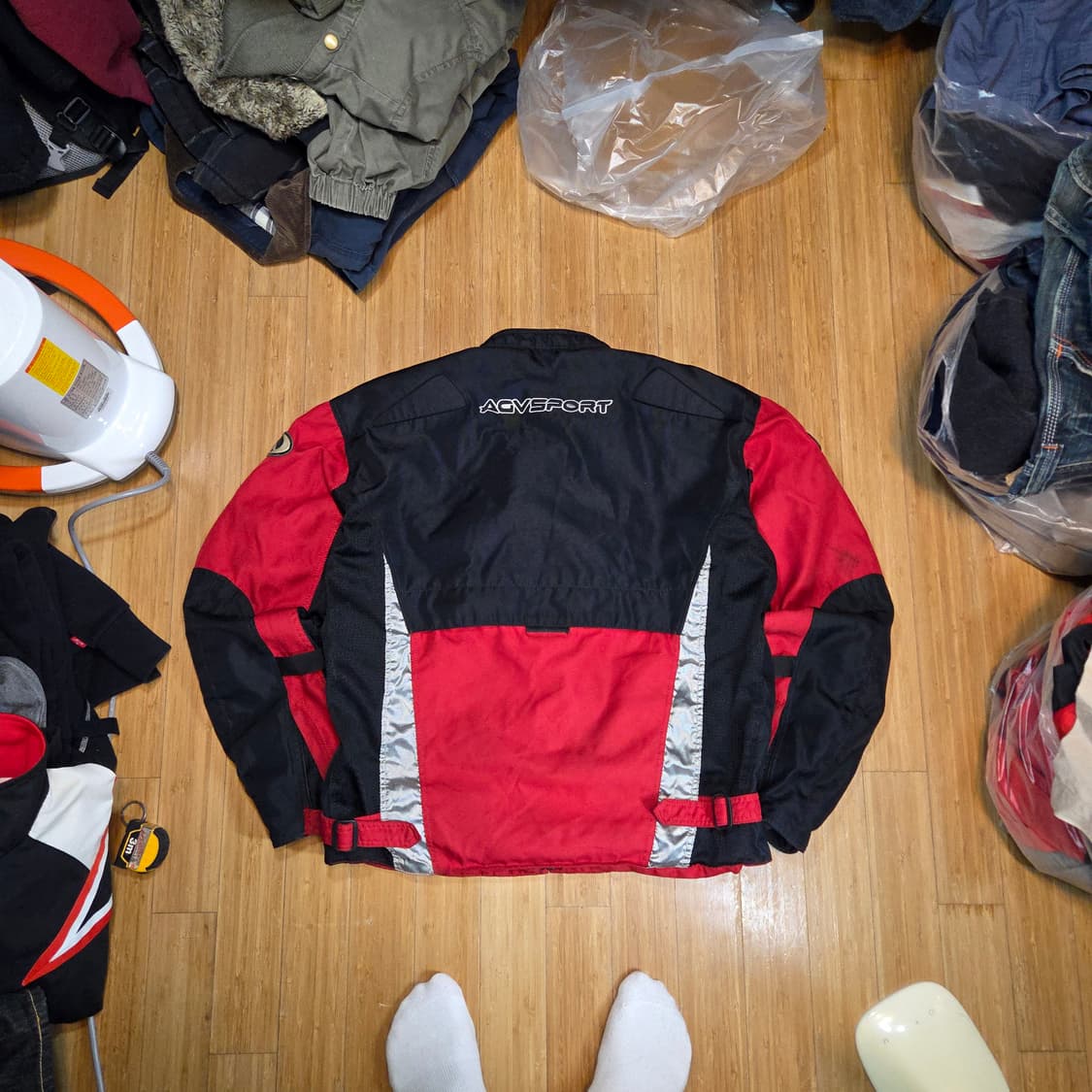 AGVSPORT 레이싱 자켓 (실XL) (전투용) 상품이미지5