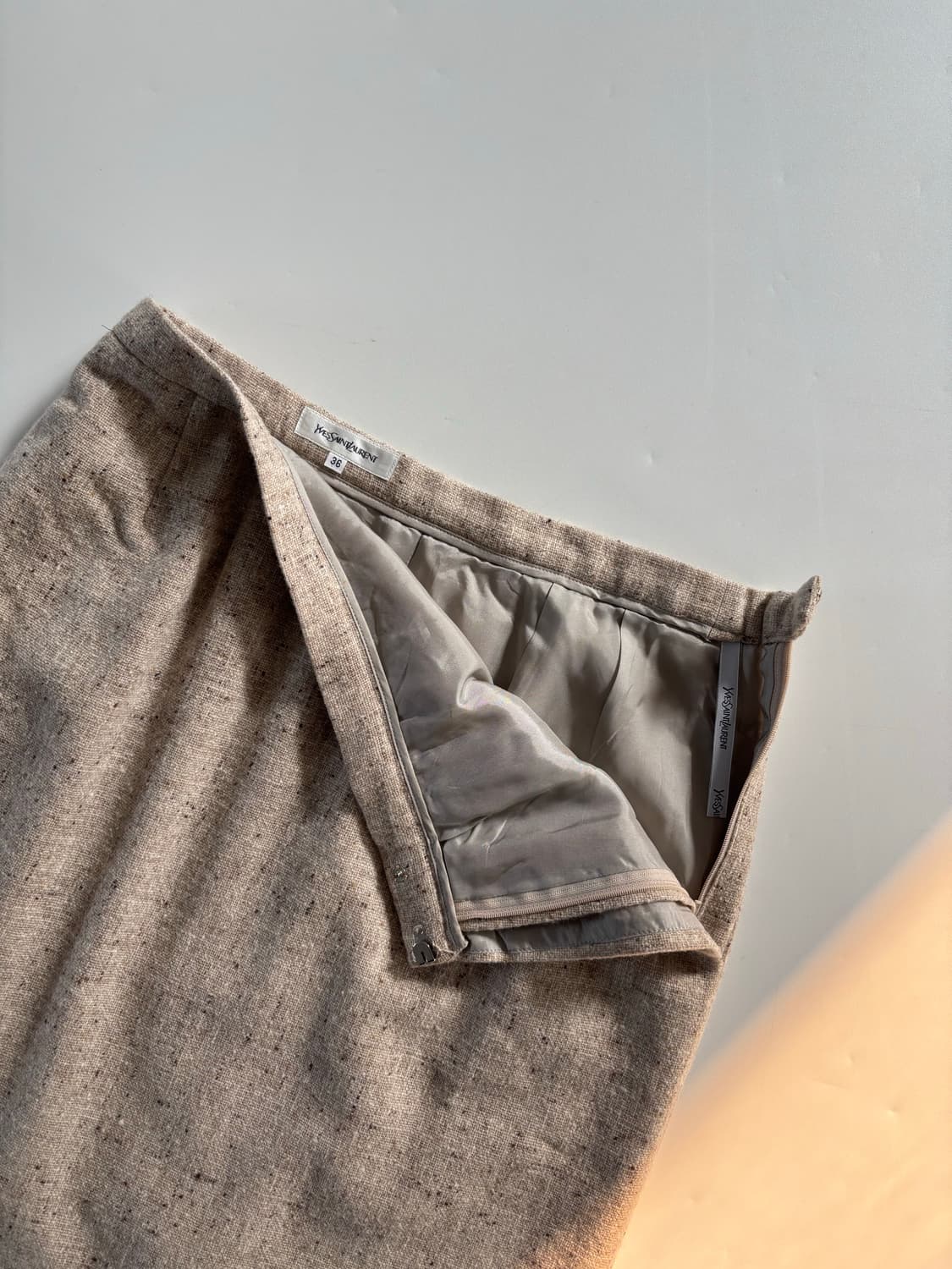 Yves Saint Laurent 입생로랑 아이보리 트위드 셋업 상품이미지9