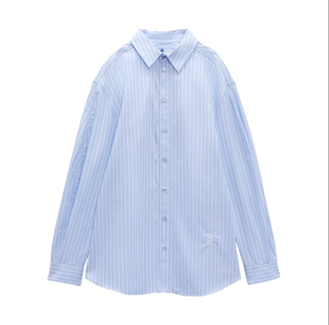 자라 X 아더에러 스트라이프 포폴린 셔츠 상품이미지1