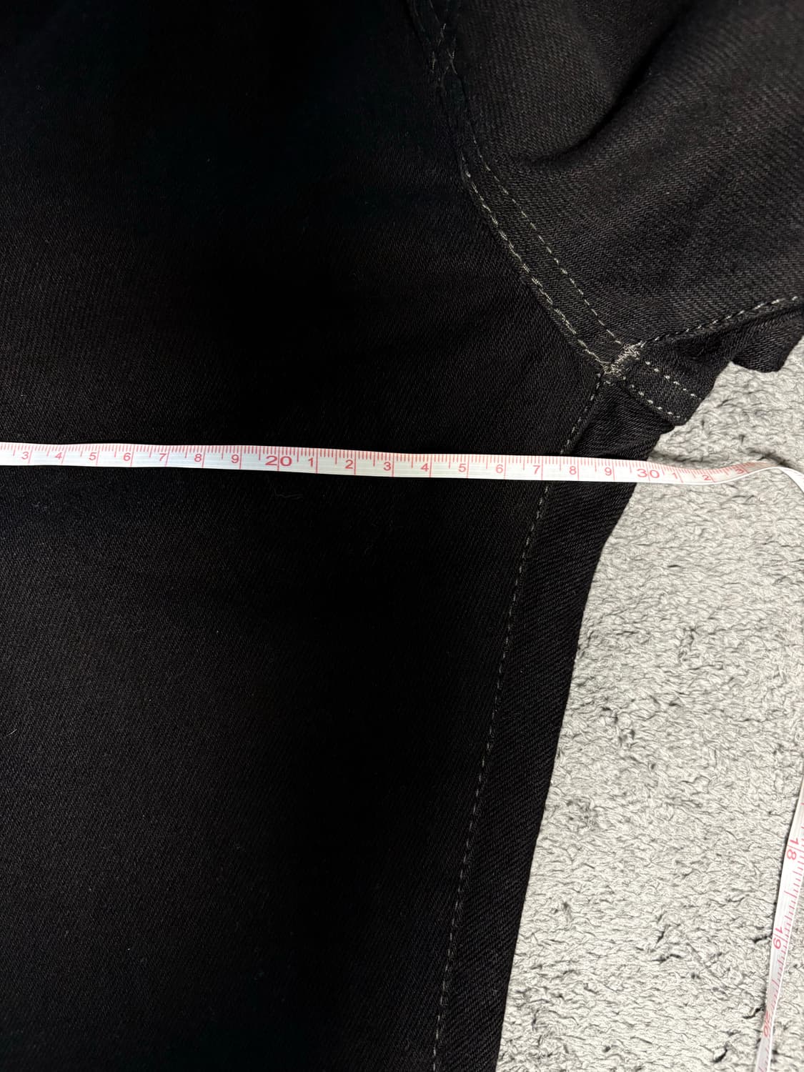 (31x32) 리바이스 517 블랙 흑청 블랙진 *새제품 상품이미지8