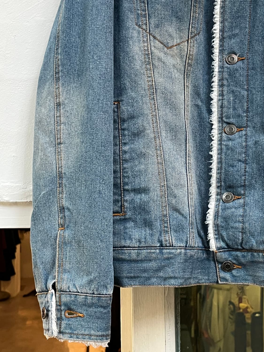 Jungle Storm 쉐르파 데님 자켓 M 상품이미지4