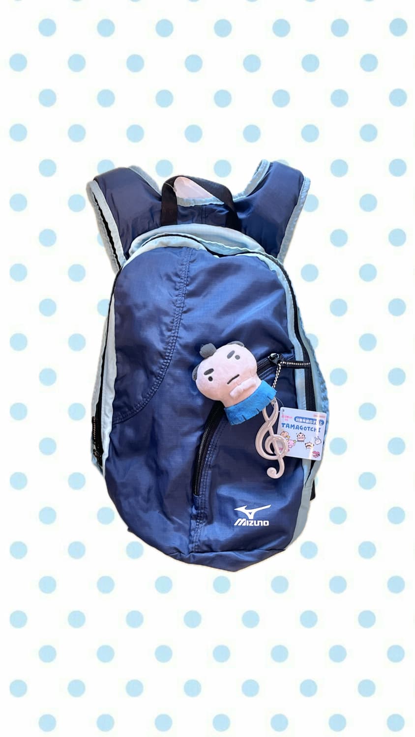 미즈노 네이비 민트 백팩 💤 상품이미지1