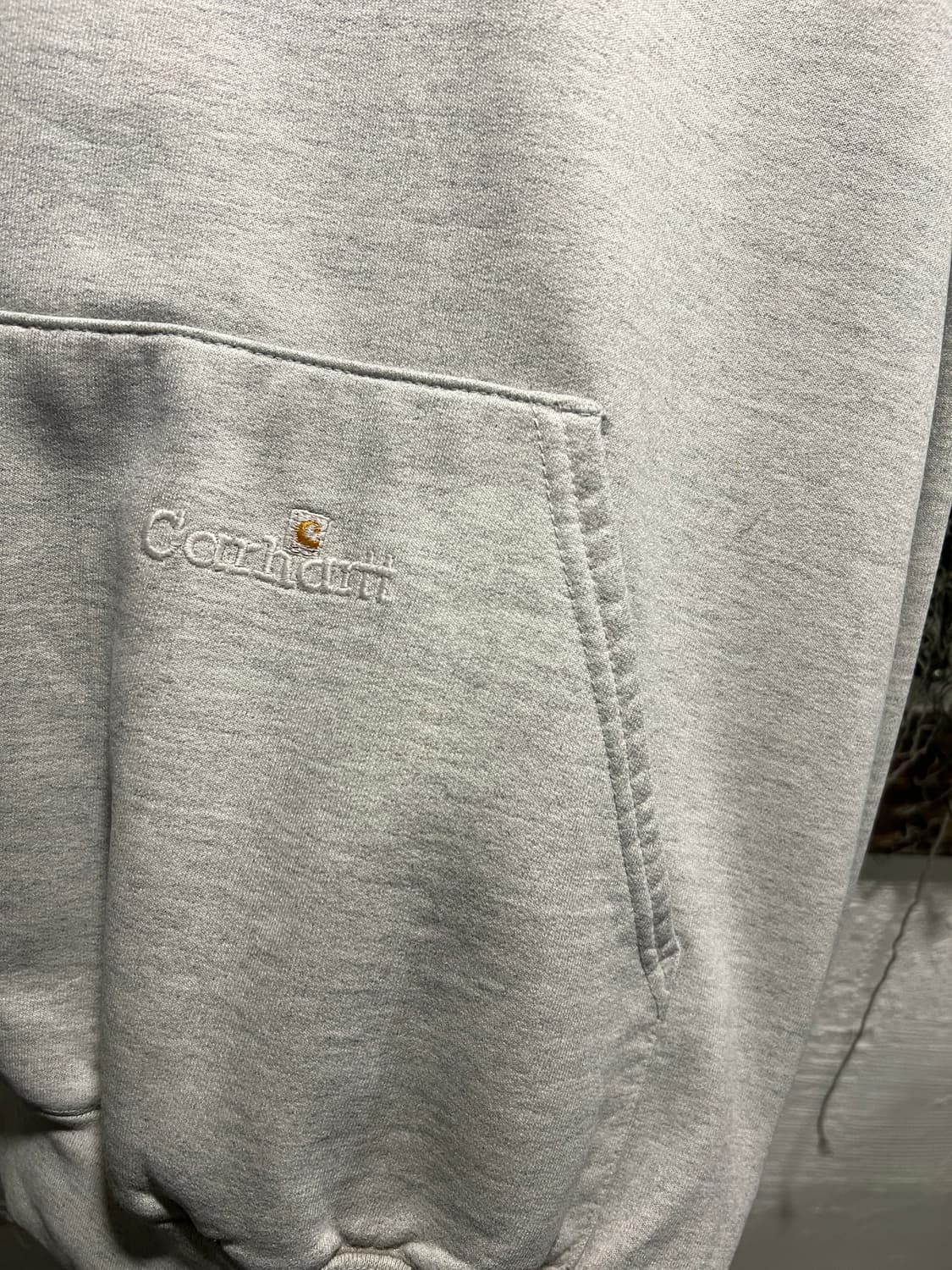 [L]칼하트 Made in USA 멜란지 후드 티셔츠 상품이미지4