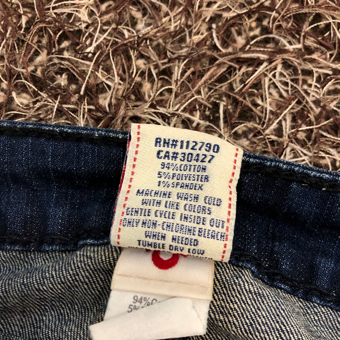 트루릴리전 토니 슈퍼 티 워싱 데님 팬츠 상품이미지8