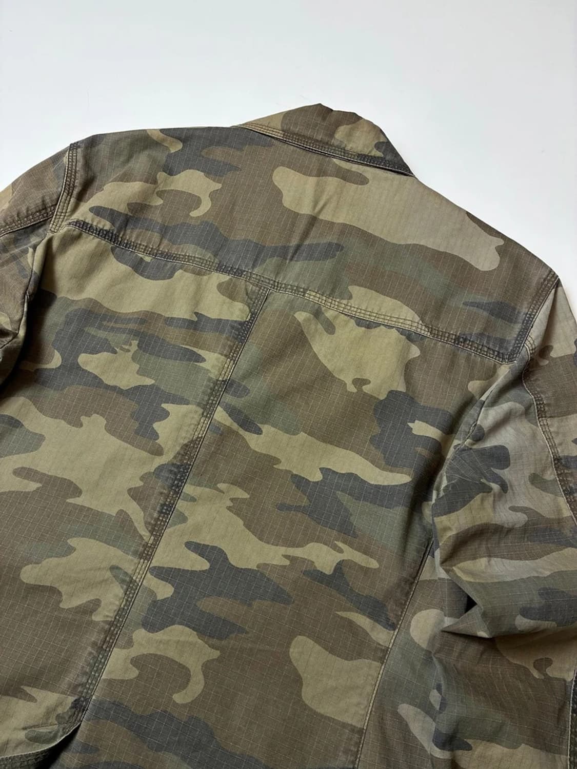 버버리 블랙라벨 00's 재팬 립스탑 카모플라쥬 자켓 PN8918 상품이미지6