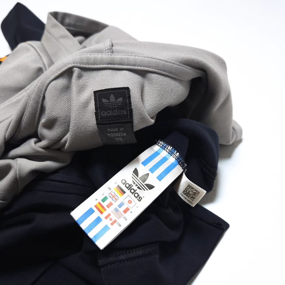 아디다스 오리지널 반팔 후드 트랙탑 져지 집업 상품이미지3