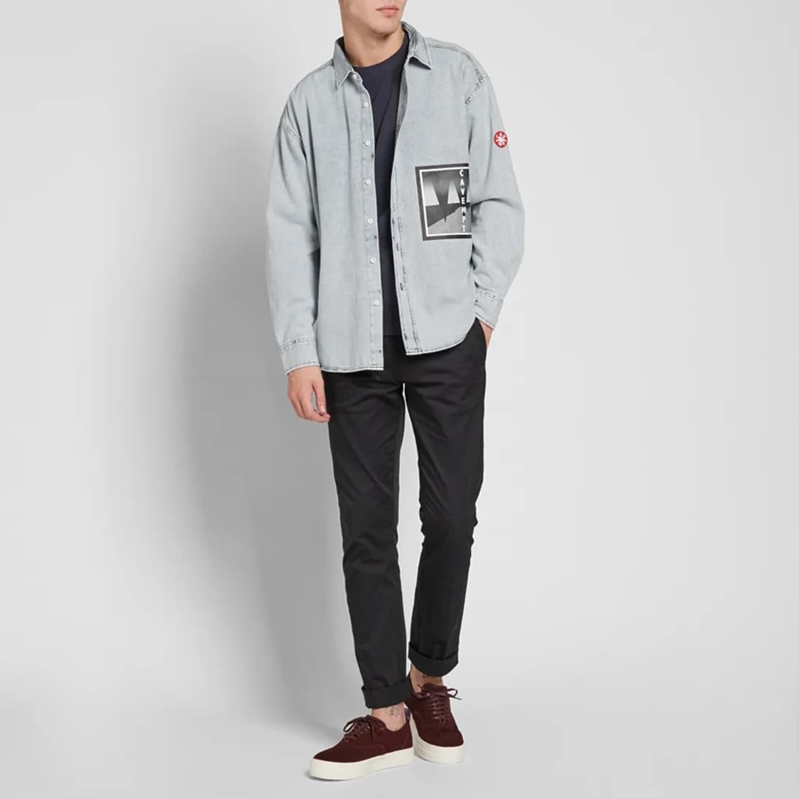 16AW C.E 와이드 데님셔츠 #3 M 상품이미지9