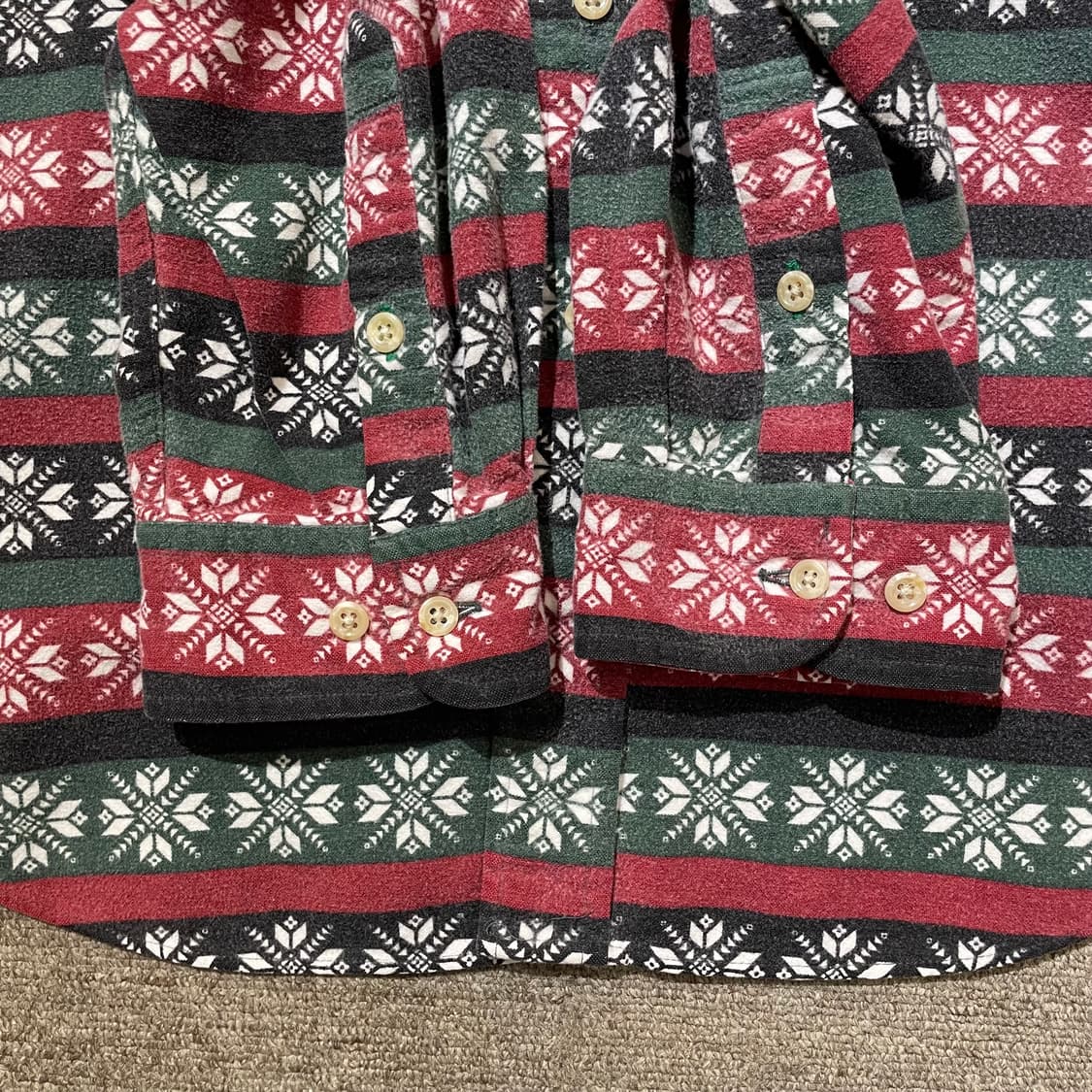 (XL) Tommy 타미힐피거 패턴 웨스턴 셔츠 상품이미지9