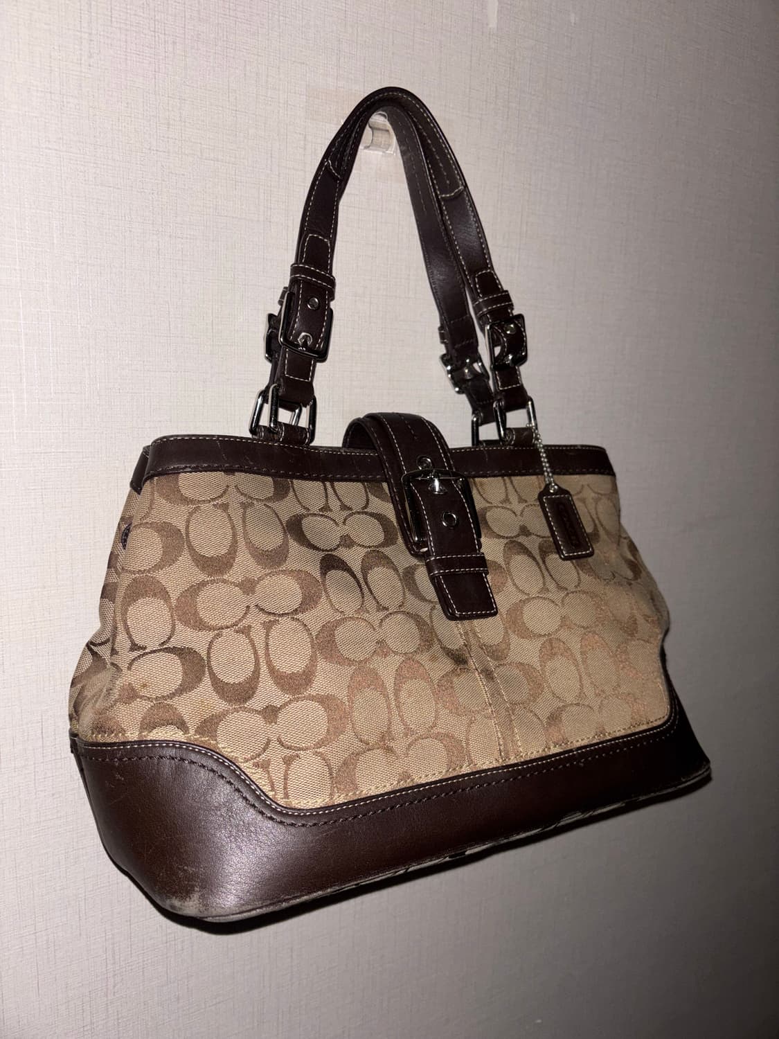 🚨연말세일🚨Coach Brown Shoulder 상품이미지4