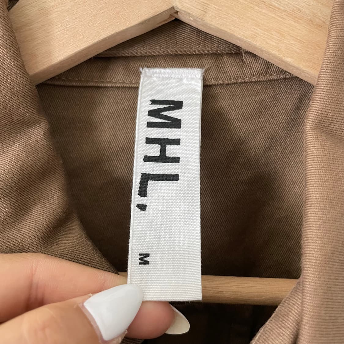 마가렛호웰 브라운 버튼 자켓 상품이미지6