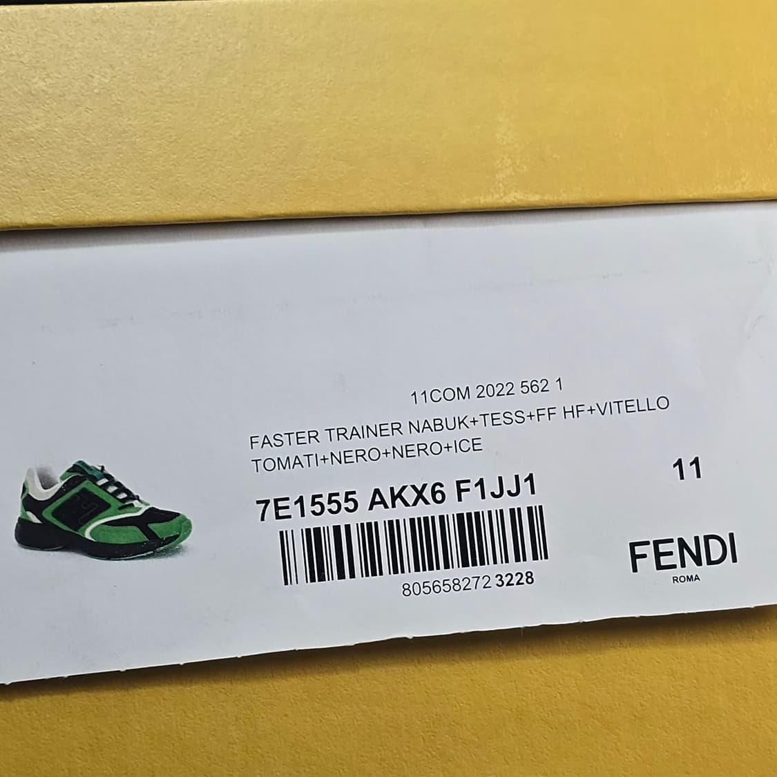 펜디 패스터 트레이너 스니커즈 ( 300 ) 상품이미지8