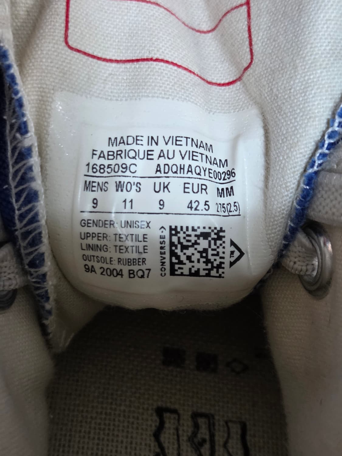 [컨버스] 척 70 하이 스니커즈 러쉬 블루 | 00003 상품이미지8