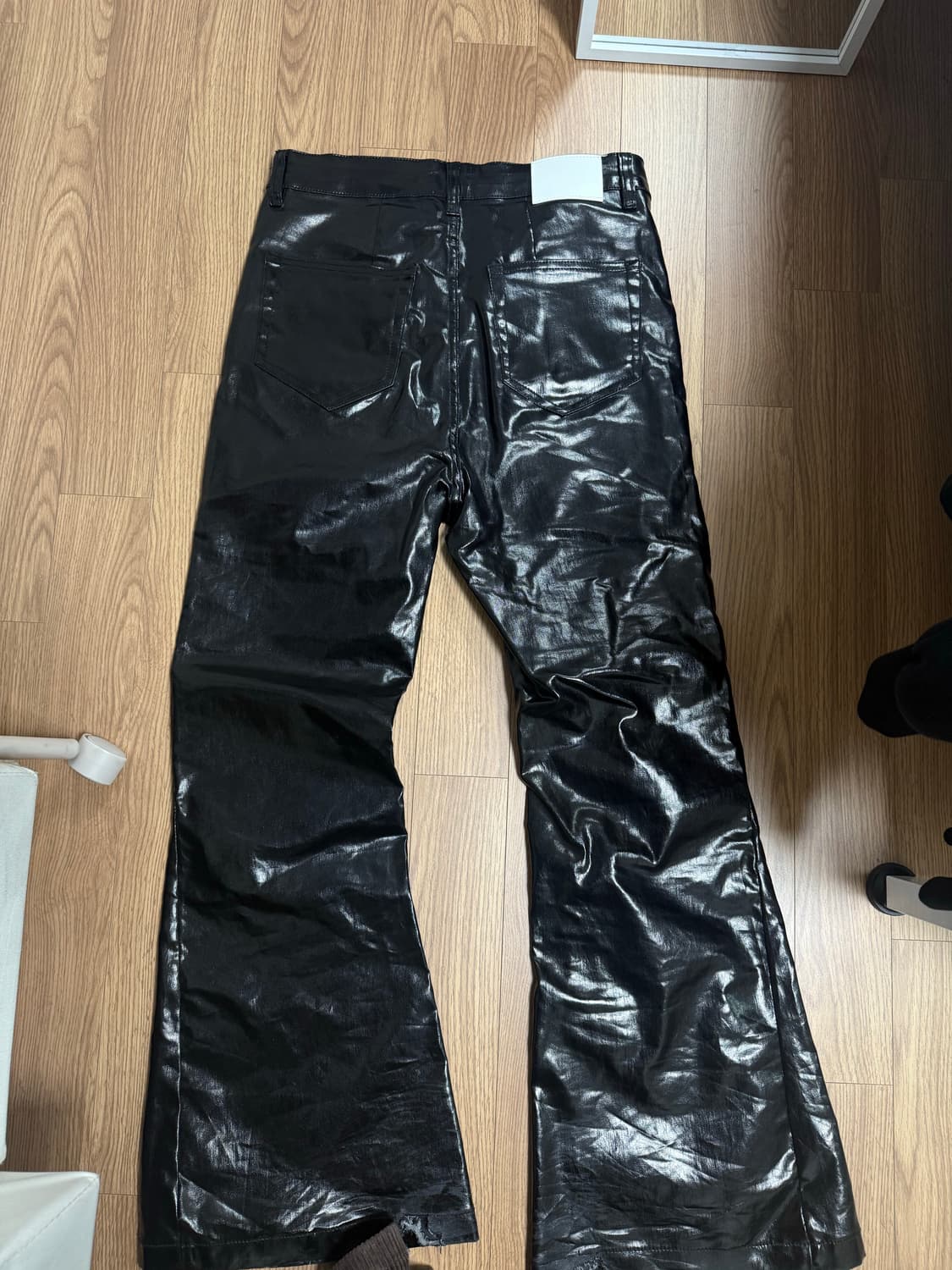 레더 팬츠 상품이미지5