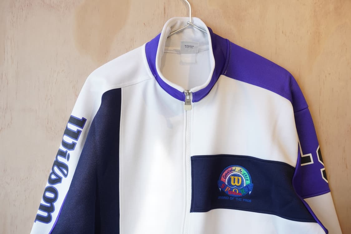 90s 윌슨 made in U.S.A 트랙자켓 상품이미지3