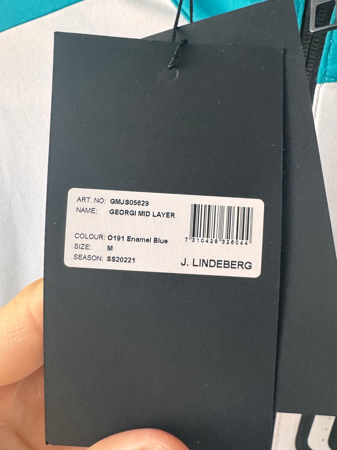 린드버그 LIGHT MID 골프 집업 / M / 새상품 (택 포함) 상품이미지8