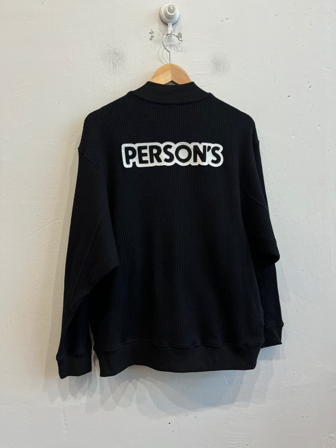 PERSONS 퍼슨스 와플 집업 자켓 미사용품 상품이미지2