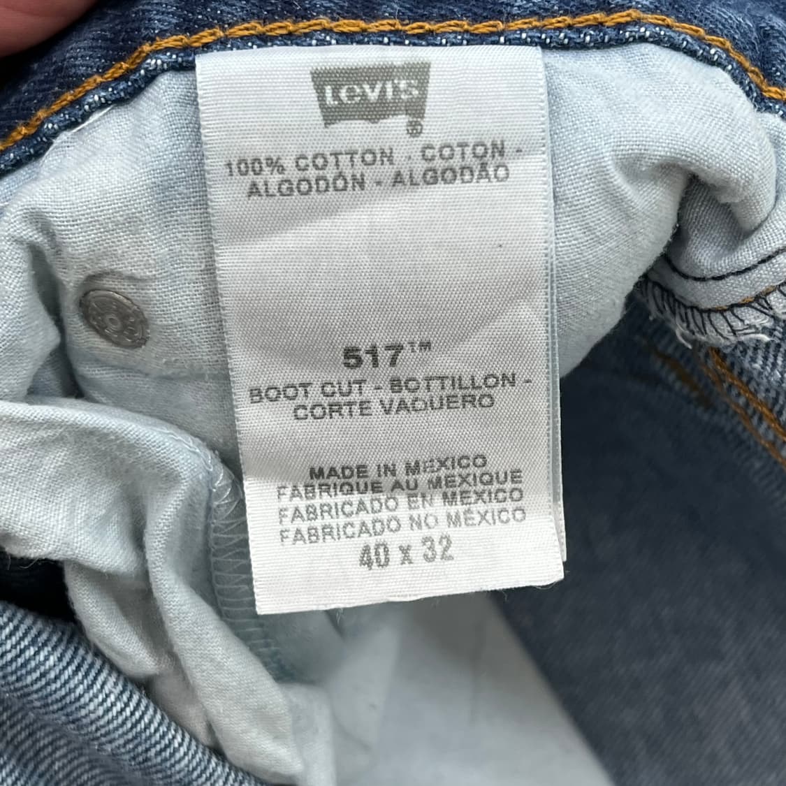 리바이스 블랭크탭 517 데님팬츠 r3005 상품이미지8