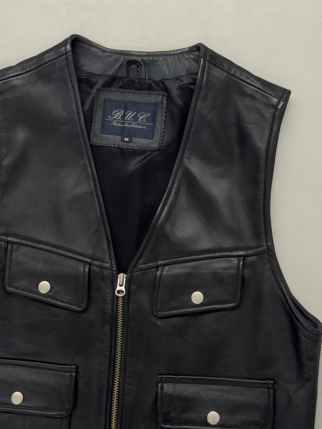 Bellerose uomo collection  레더 베스트  상품이미지2