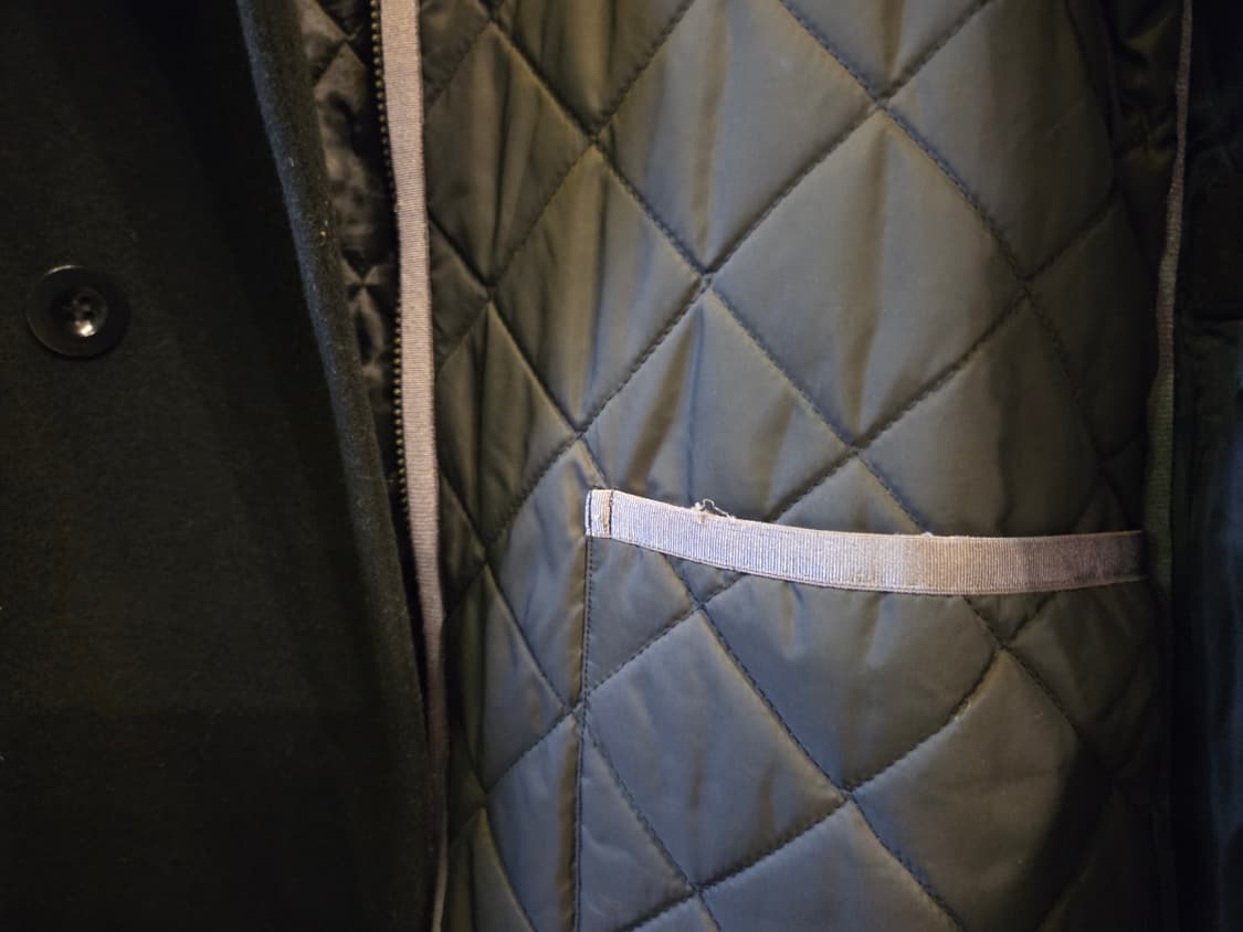 사카이 아방가르드 코트 상품이미지5