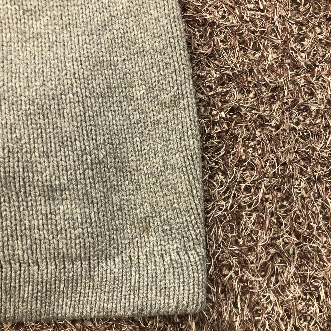 폴로 랄프로렌 램스울 90s 두산 숄카라 가디건 상품이미지5