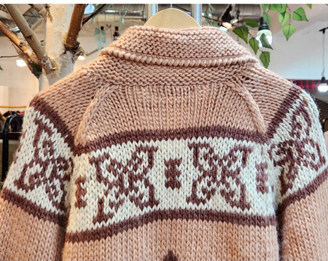 Piko 피코 울 코위찬 빈티지 스웨터 집업 상품이미지7