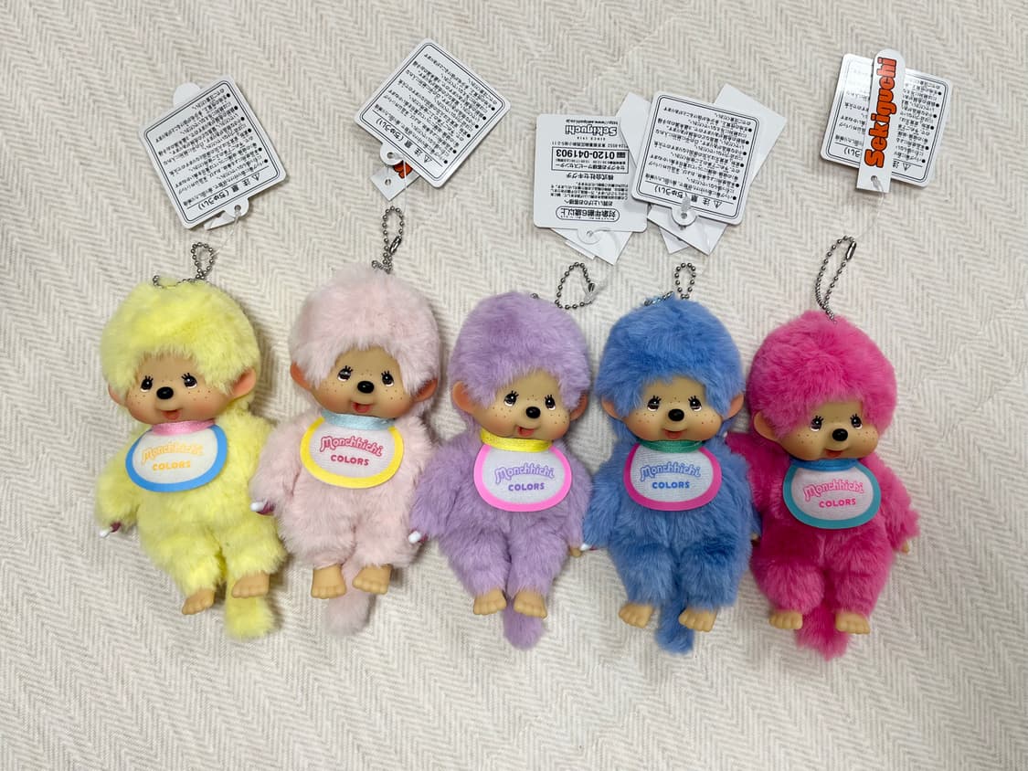 컬러즈 몬치치 키링 (일괄) 상품이미지1