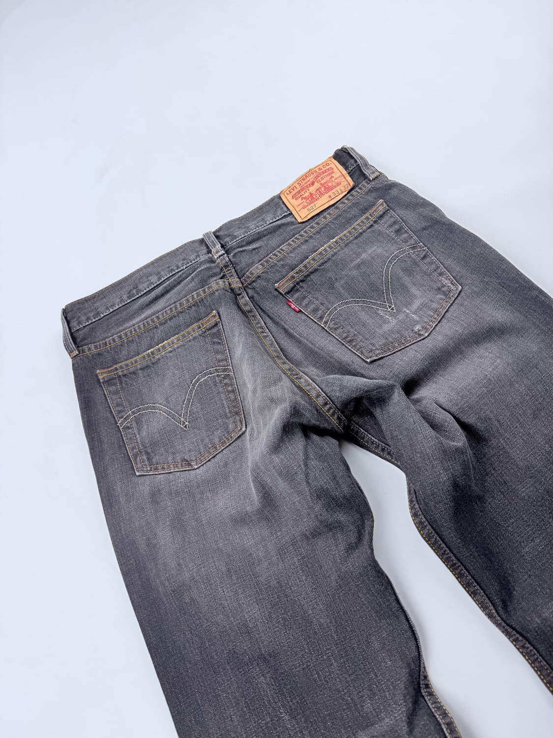 리바이스 527 부츠컷 흑청 데님팬츠 상품이미지2