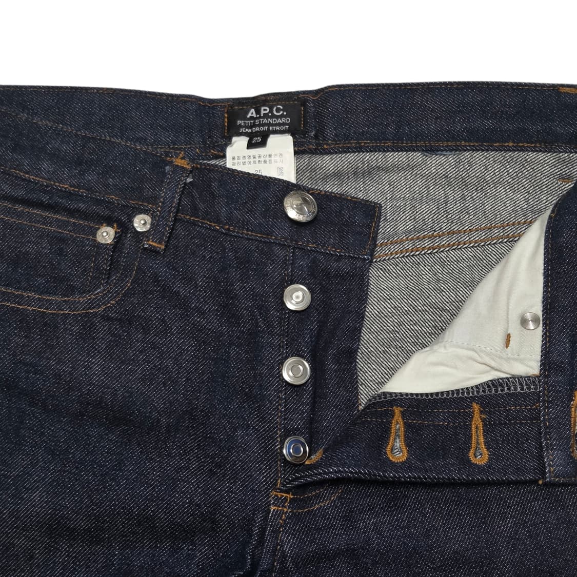 A.P.C 아페쎄 쁘띠 스탠다드핏 진 청바지 상품이미지5