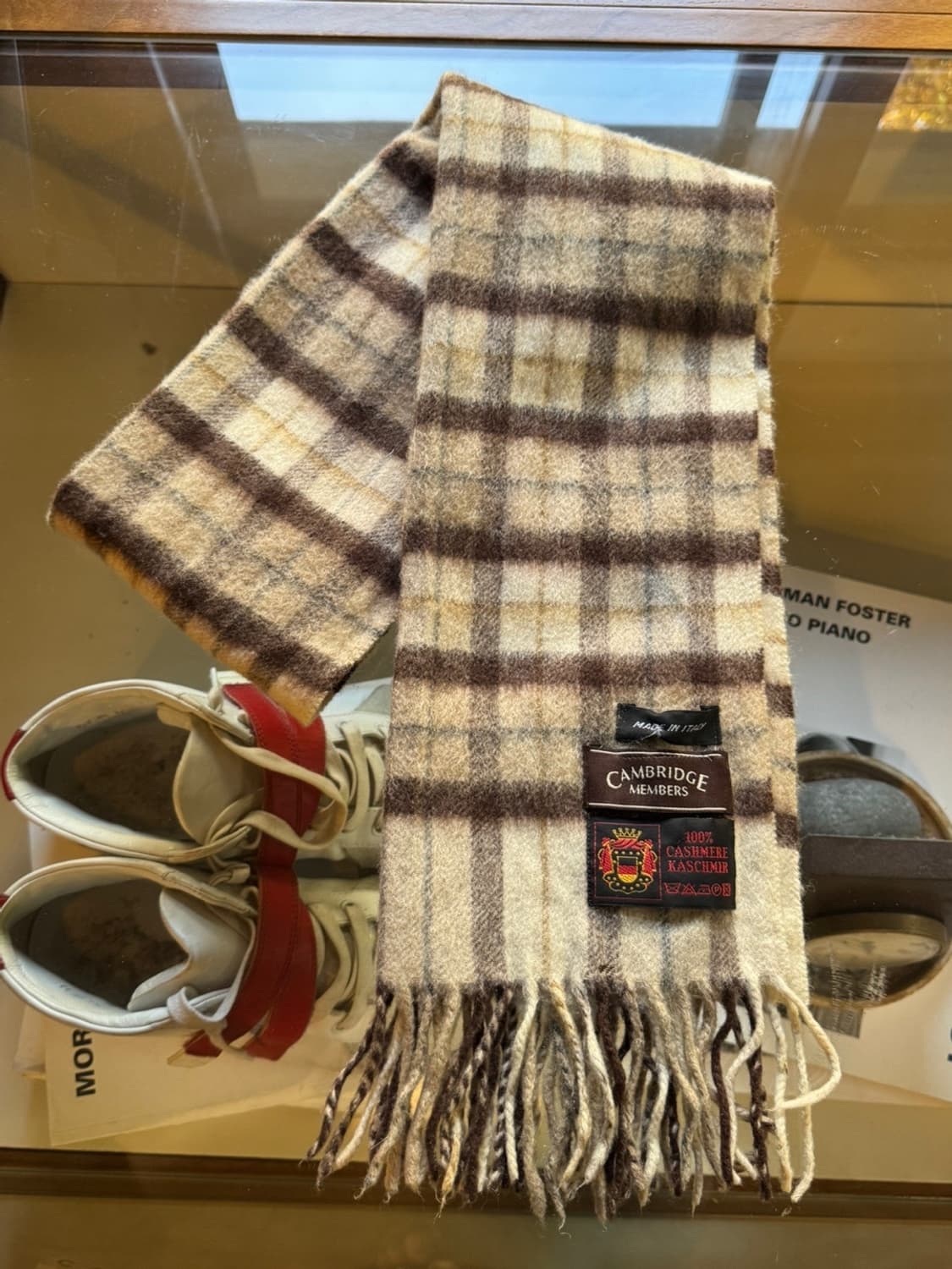 캠브리지 멤버스 캐시미어 머플러 상품이미지4