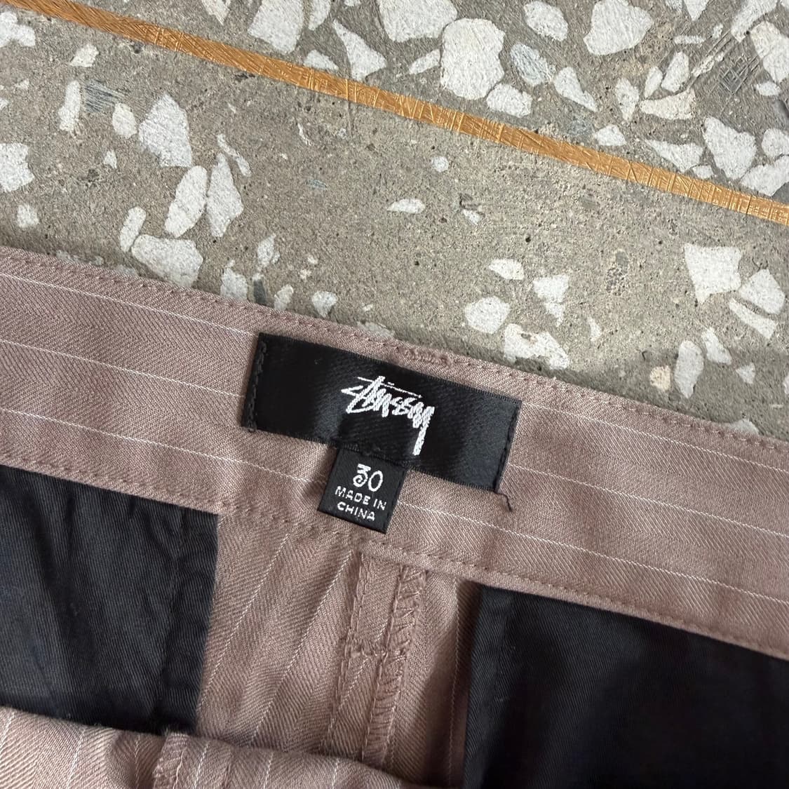 스투시 스트라이프 팬츠 상품이미지9