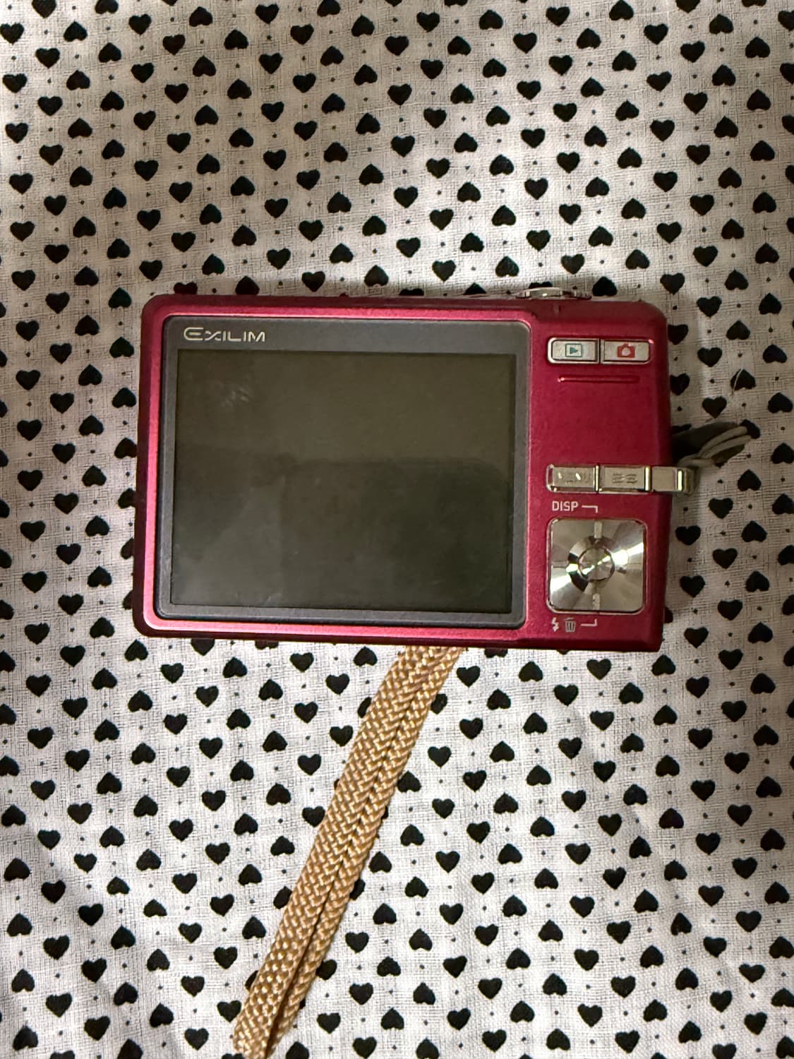 카시오 엑슬림 Z700 레드 빈티지 디카 카메라 상품이미지2