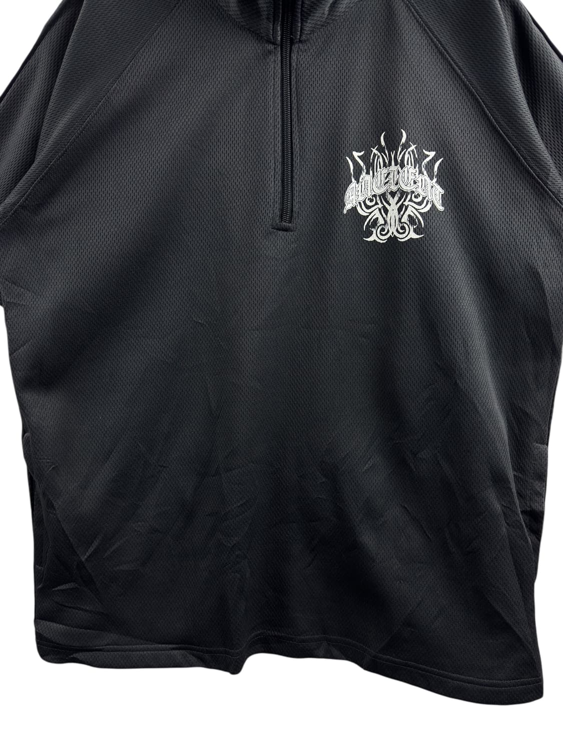 JPN Y2K 레터링 프린팅 반팔 트랙져지1473 상품이미지4