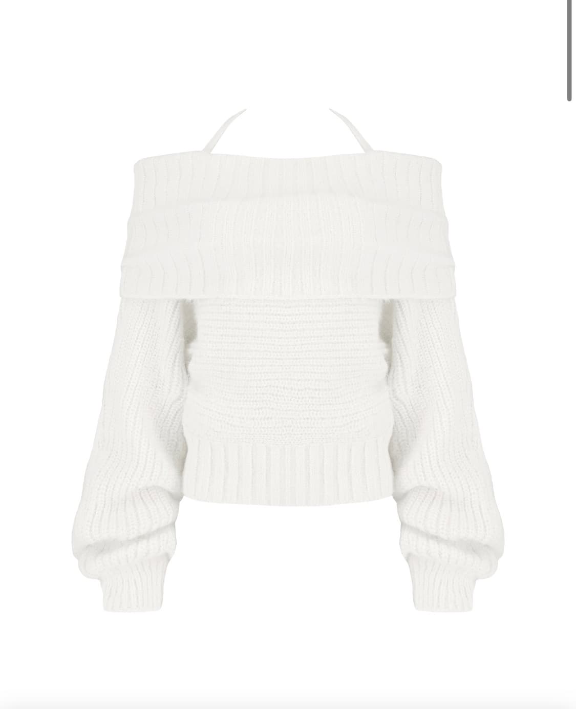 새상품 클리시어 팔레트 니트 화이트 상품이미지1