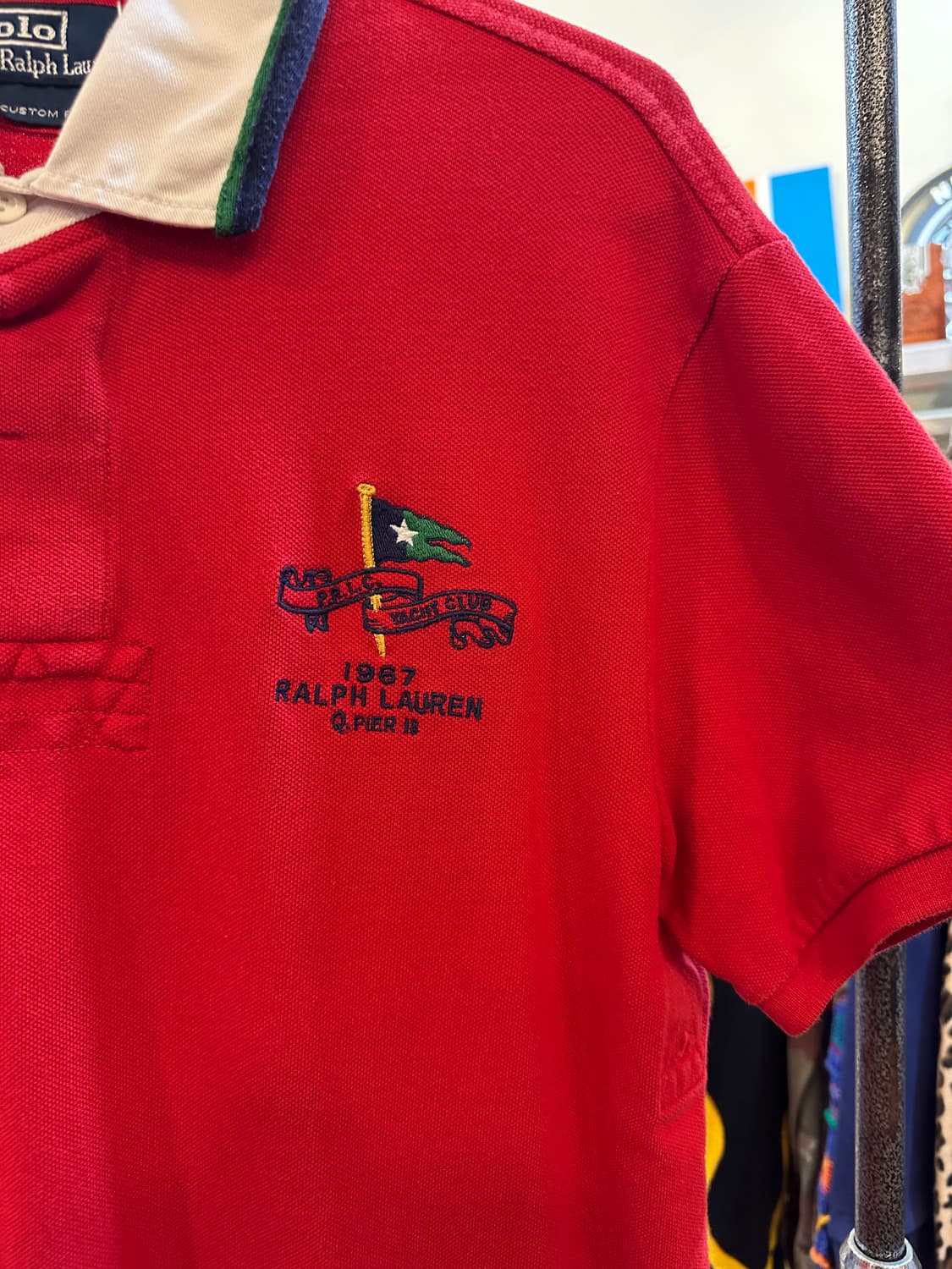  폴로 랄프로렌 요트클럽 반팔 카라티 상품이미지2