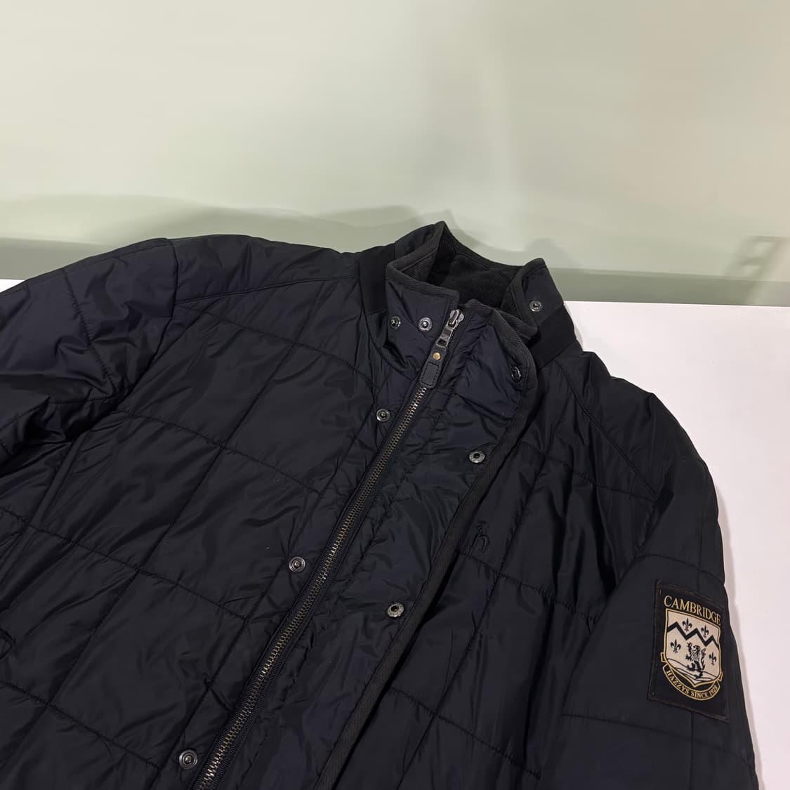 95-100 헤지스 블랙 퀼팅자켓 상품이미지2