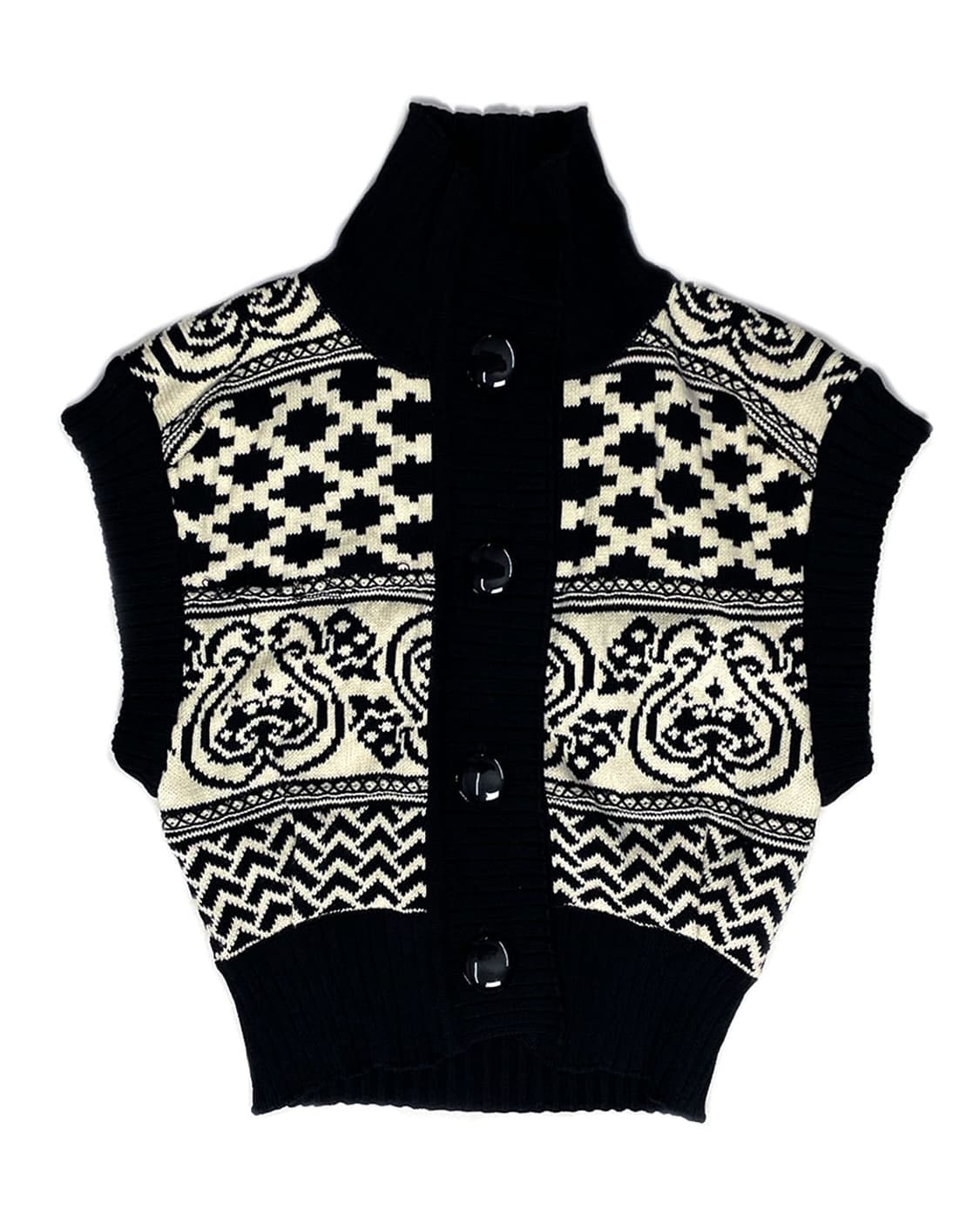 Hiroko bis 하이넥 니트 베스트 상품이미지1