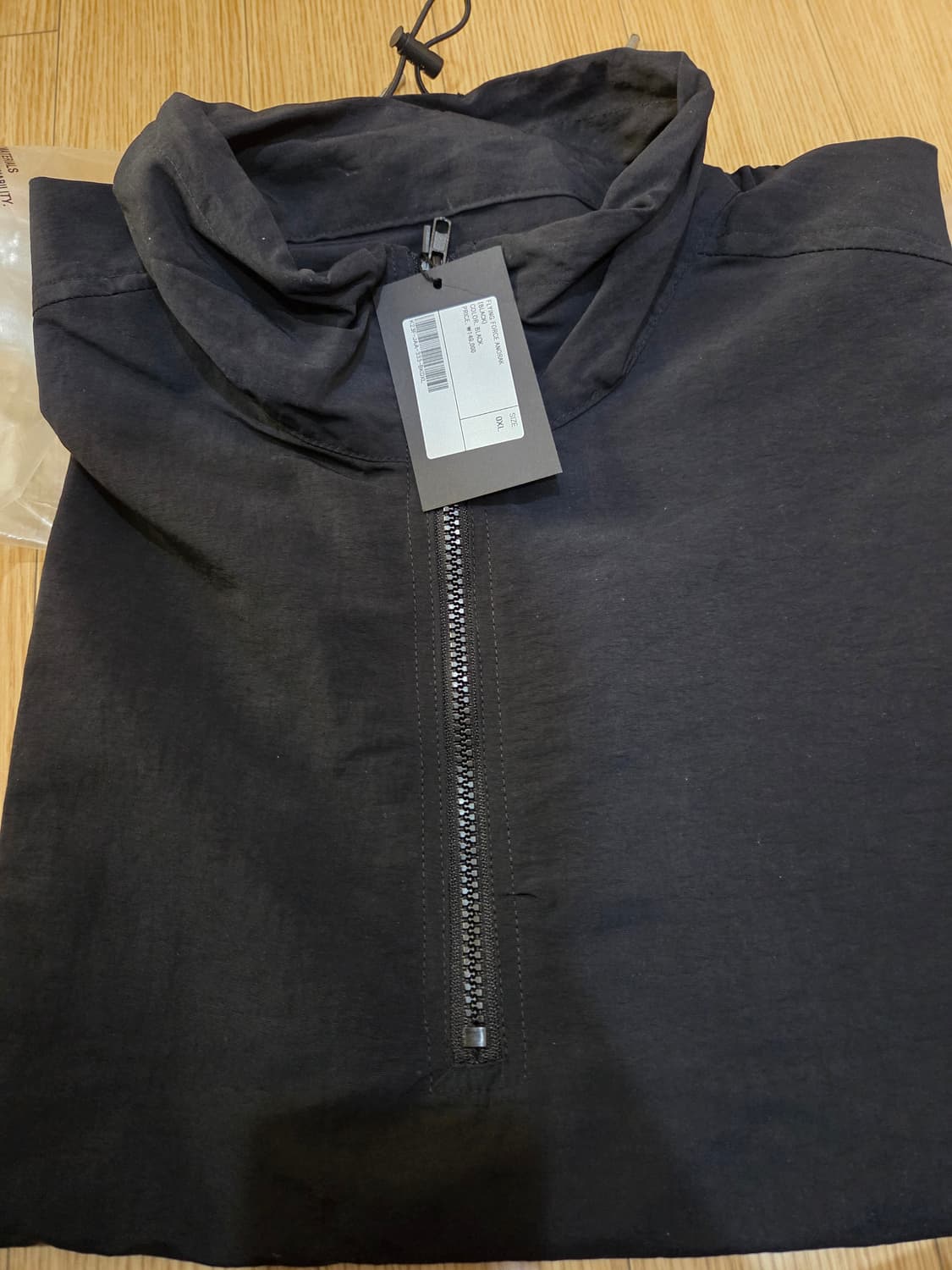 카네이테이 플라잉 포스 아노락 블랙 XL 새상품 상품이미지3