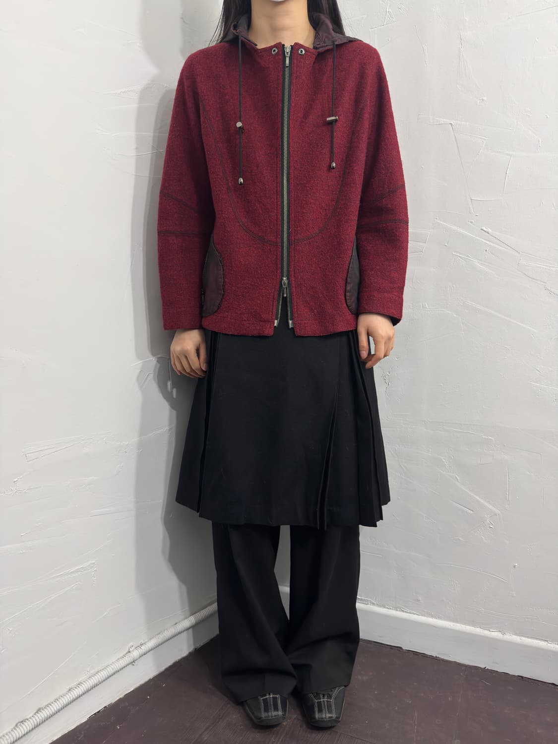 diberry design hood twoway jacket 상품이미지3