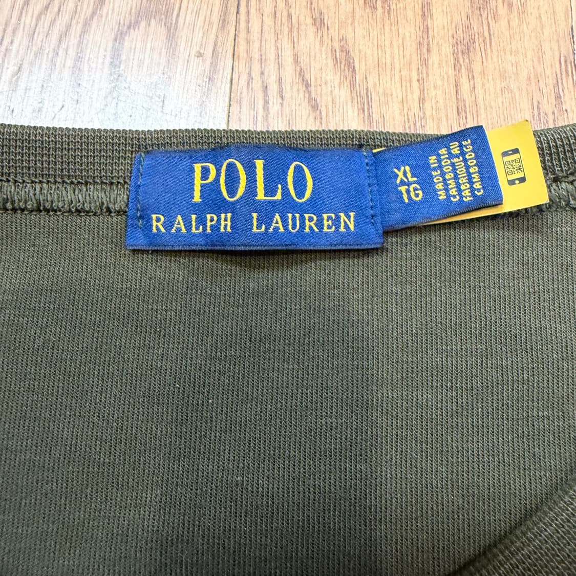 폴로 랄프로렌 빅포니 카키 스웻셔츠 상품이미지3