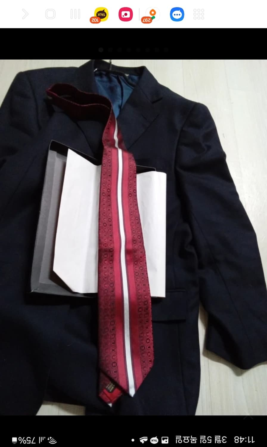 Mcm파티스 넥타이 상품이미지1