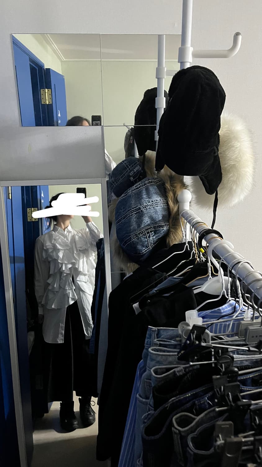 꼼데가르송 러플 롱 셔츠 상품이미지4