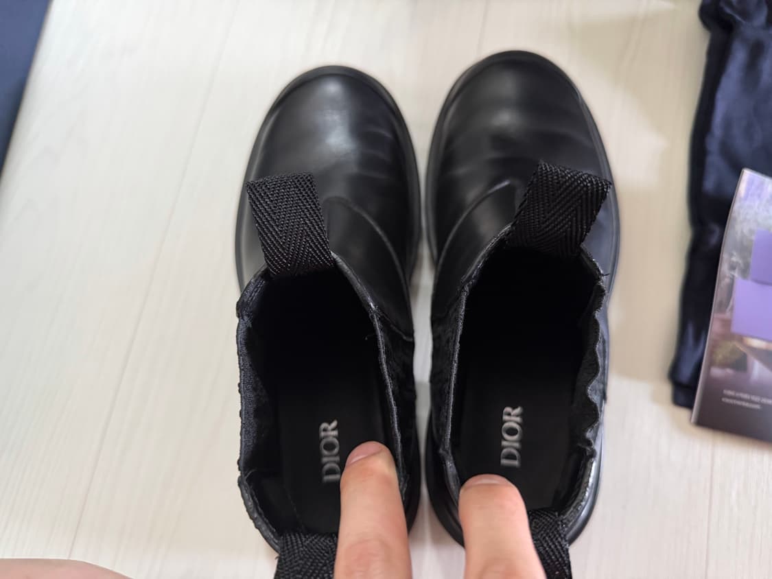 디올 오블리크 첼시부츠 260 EU40.5 사이즈 상품이미지8