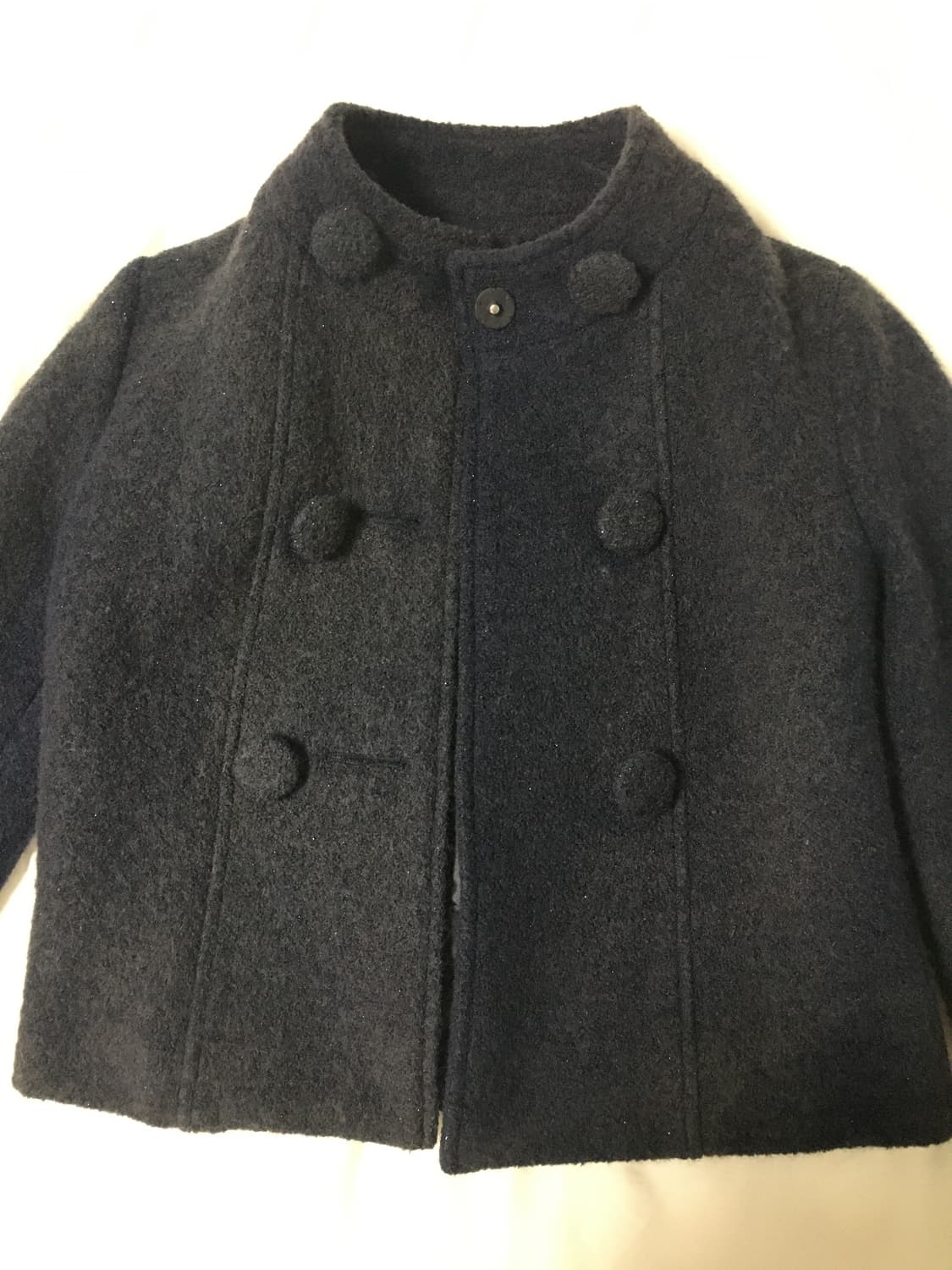 빈티지 모리걸 버튼 숏코트 상품이미지5