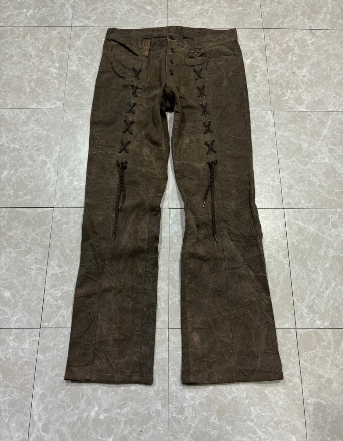Nicole Club for Men Lace-up Crack Washin 상품이미지1
