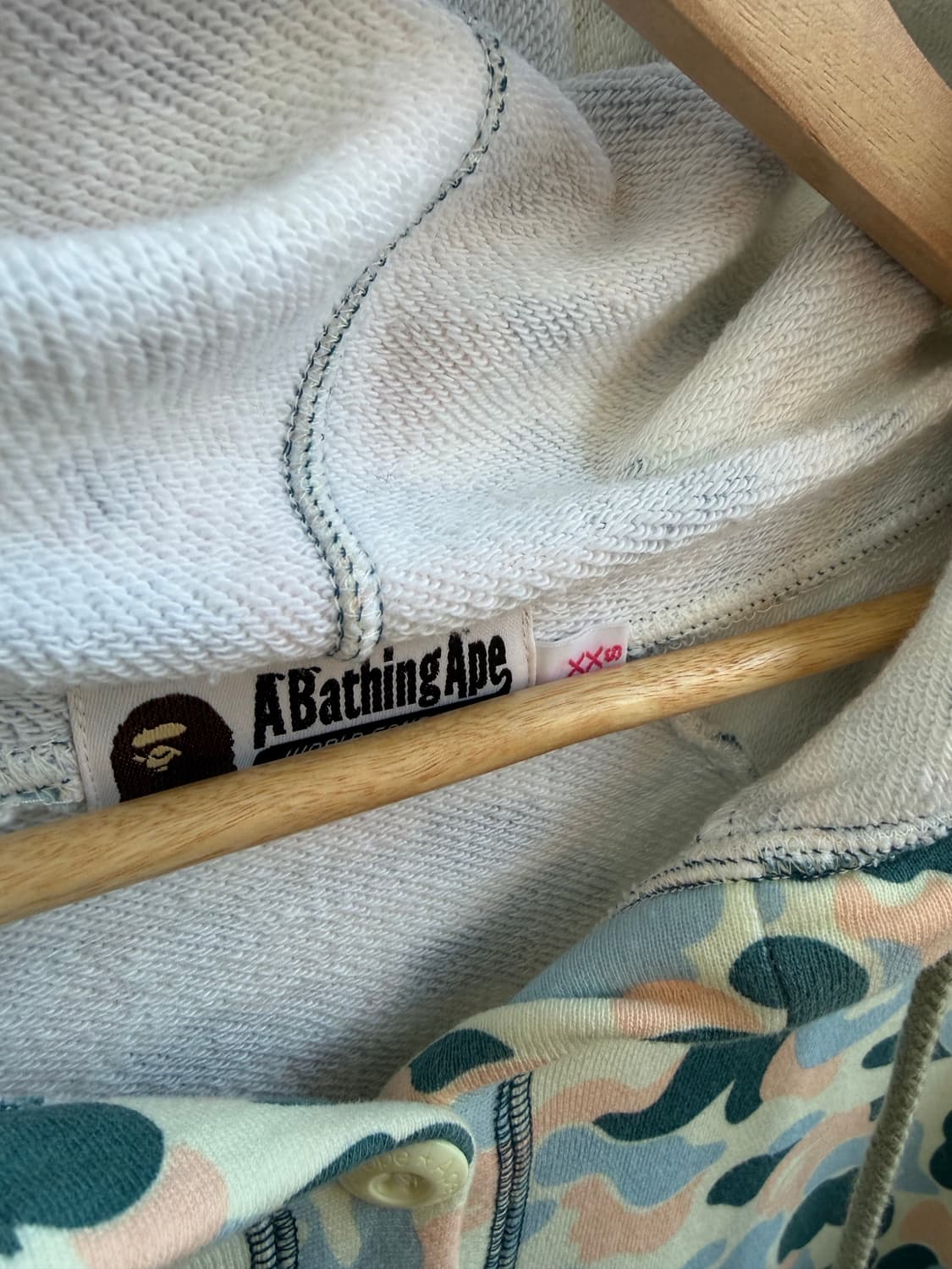 F/ 베이프 카모 판초 망토 상품이미지5