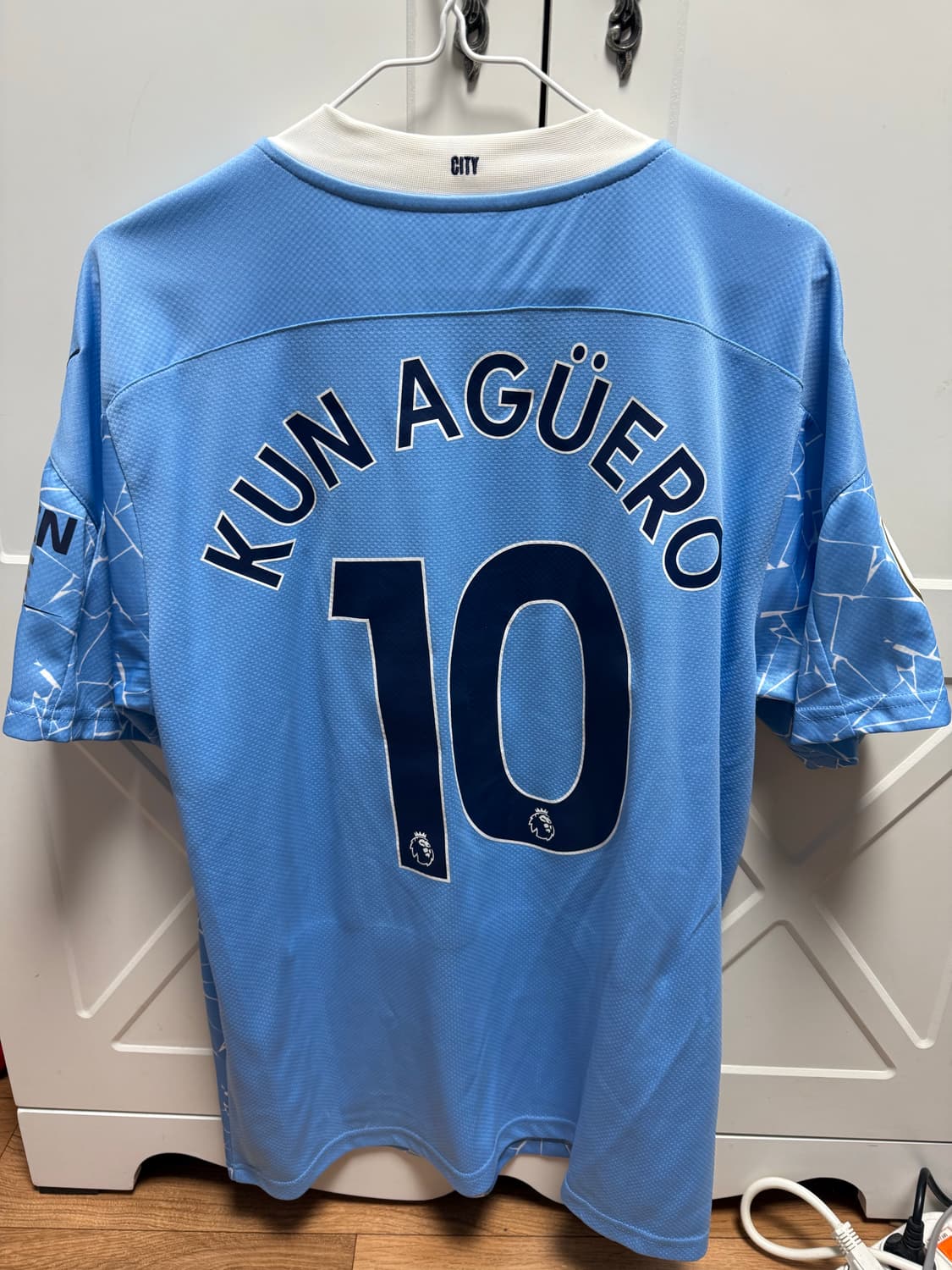 20-21 맨시티 아구에로 유니폼 상품이미지2