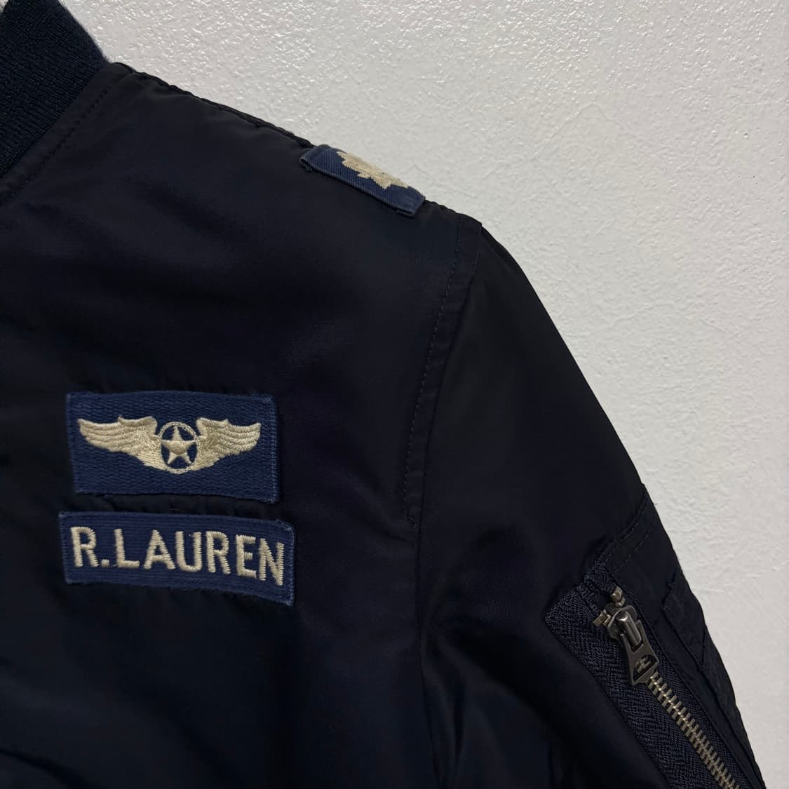 폴로 랄프로렌 리버서블 패치 MA-1 상품이미지5