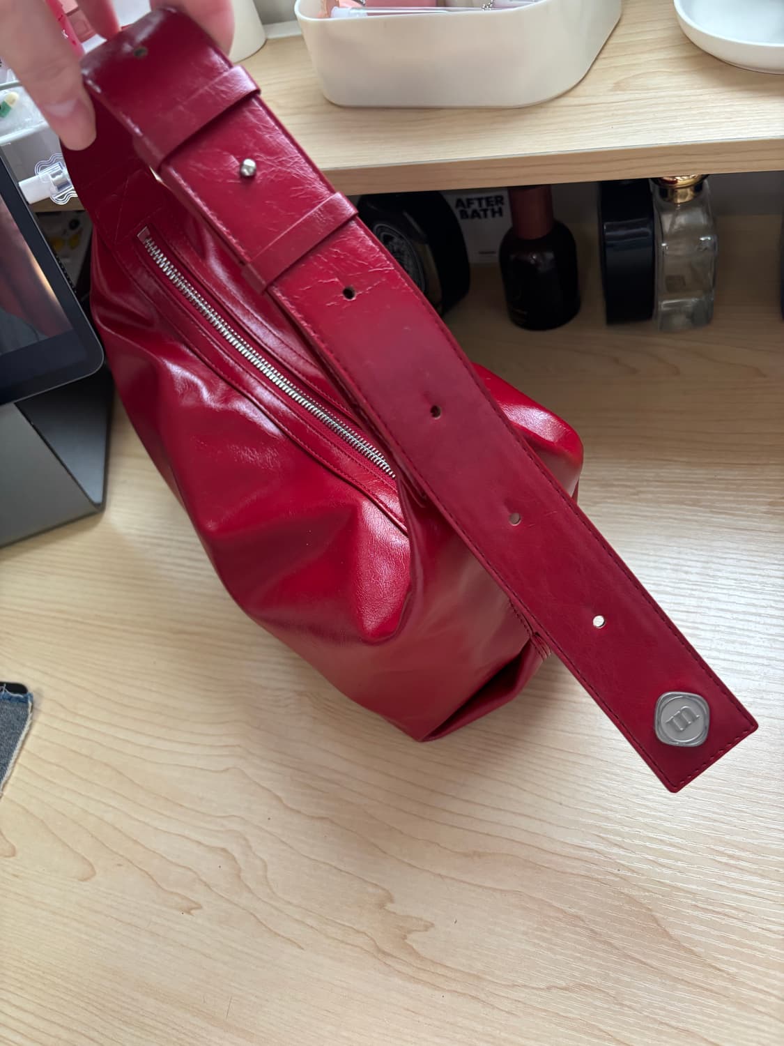 언타이디 비건 레더 백(새상품) 상품이미지2