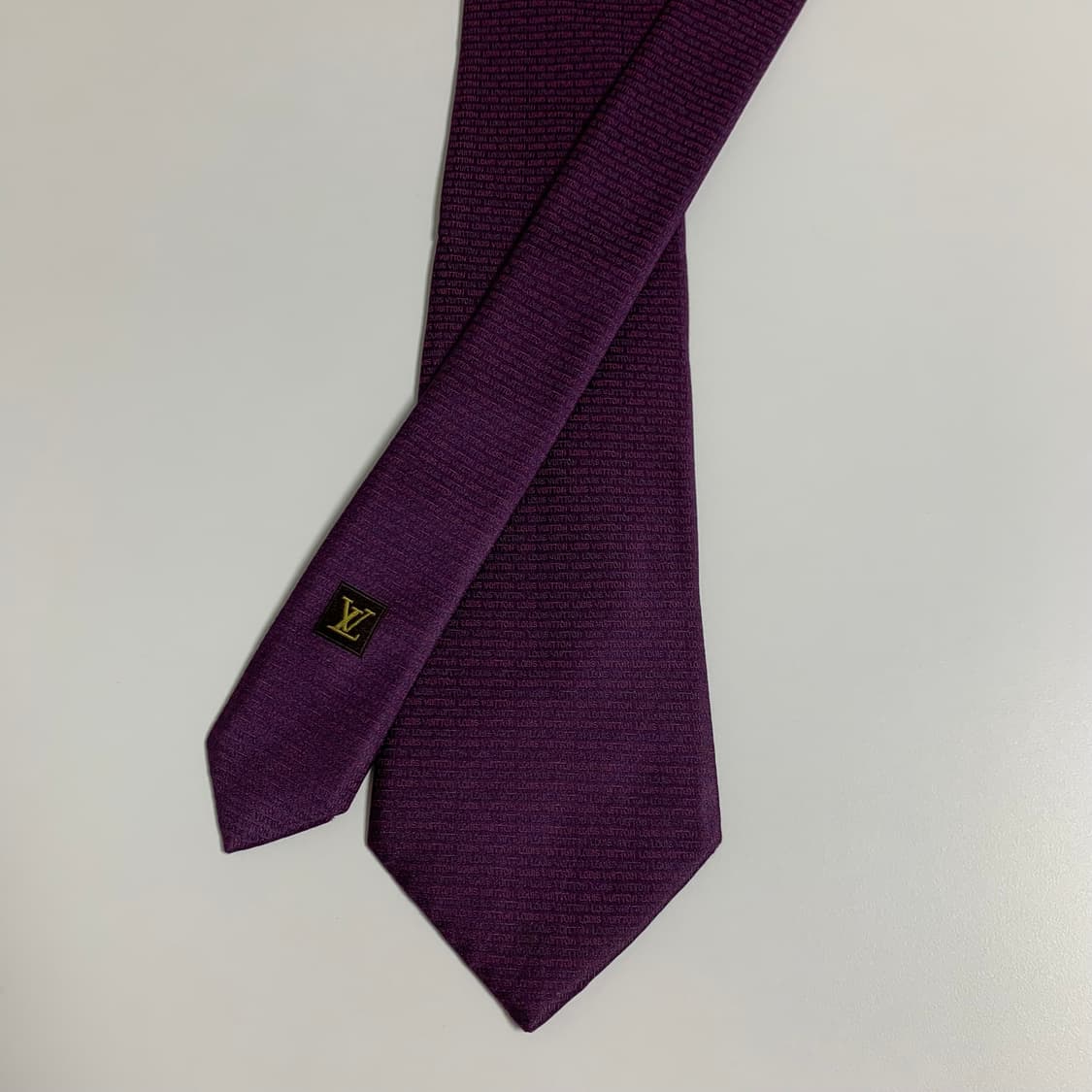 루이비통(LOUIS VUITTON) 모노그램 명품넥타이 A+등급 상품이미지3