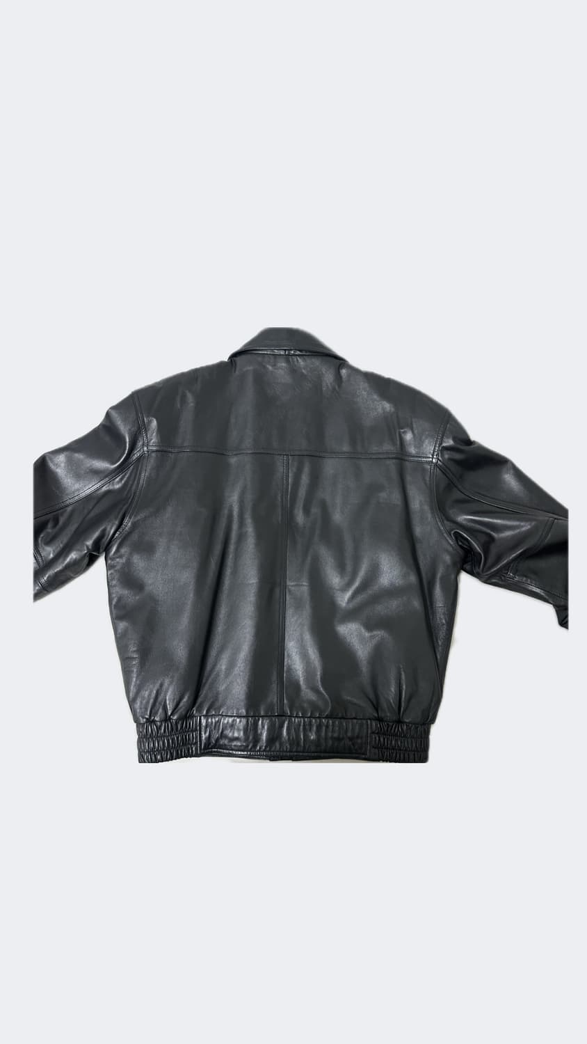 montana 양가죽 레더 자켓 블랙 상품이미지3